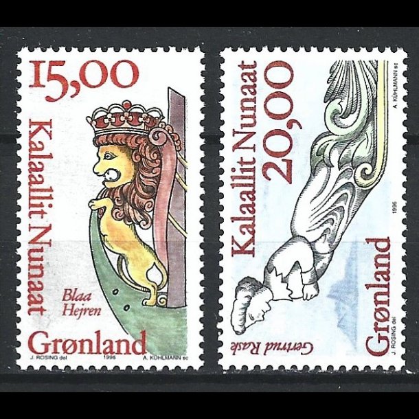 Grnland postfrisk AFA 298-299