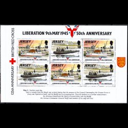 Jersey AFA 683-688 postfrisk prestigehfte se billeder