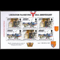 Jersey AFA 683-688 postfrisk prestigehfte se billeder