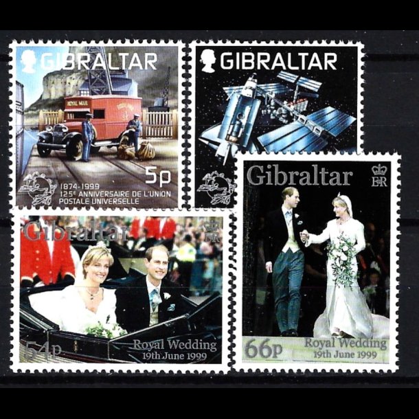 Gibraltar postfrisk AFA 879-880+892-893