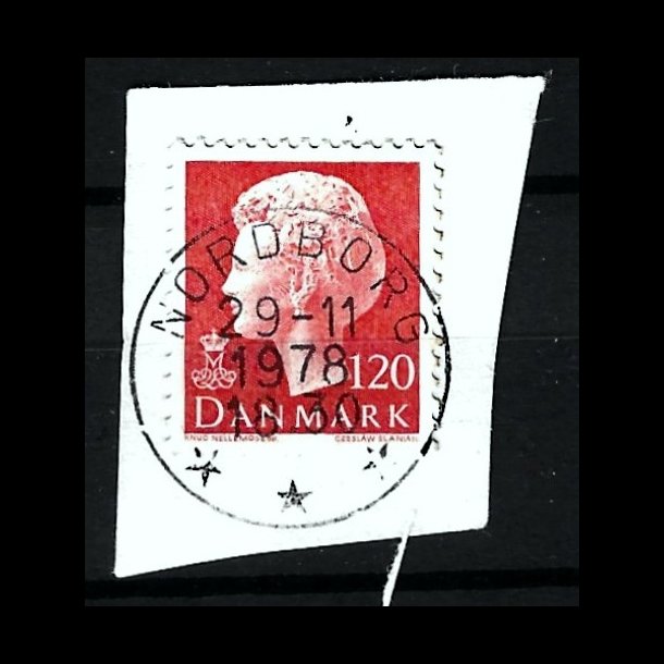 Brevklip m/bystempel Nordborg - 133