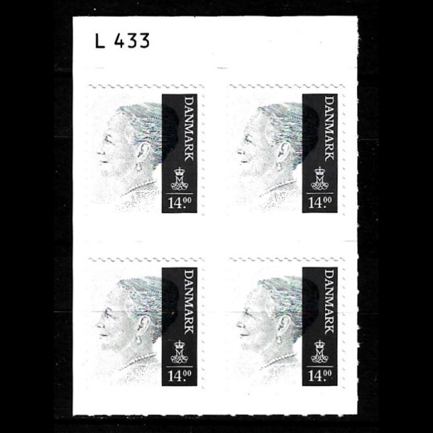 Danmark postfrisk marginalblok L1433