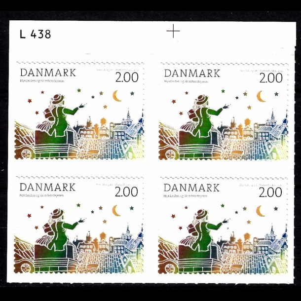 Danmark postfrisk marginalblok L1438