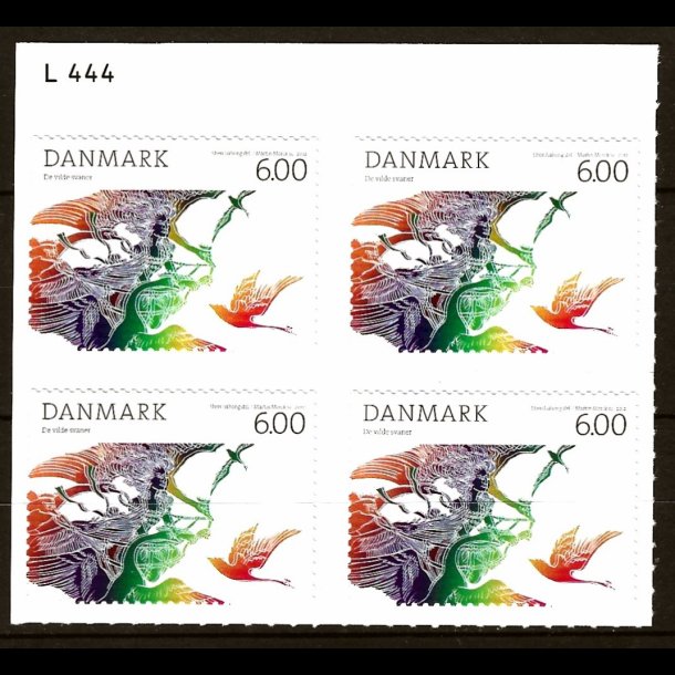 Danmark postfrisk marginalblok L1444