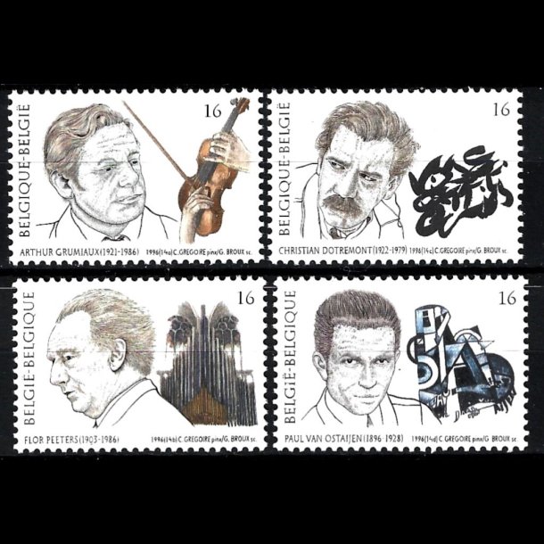 Belgien postfrisk AFA 2725-2728