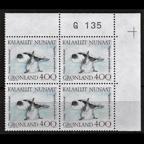 Gr�nland marginalblok postfrisk G 135