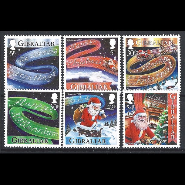 Gibraltar postfrisk AFA 894-899