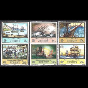 Jersey postfrisk AFA 283-288