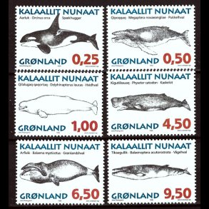 Gr�nland postfrisk AFA 289-294