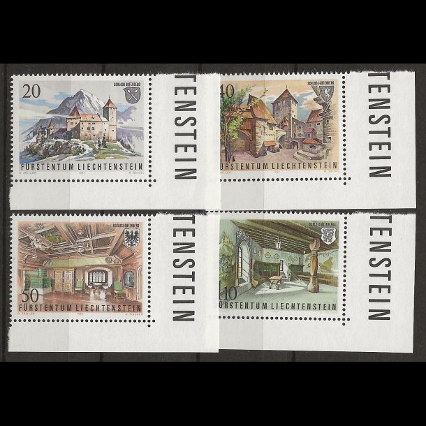 Liechtenstein postfrisk AFA nr. 770-773