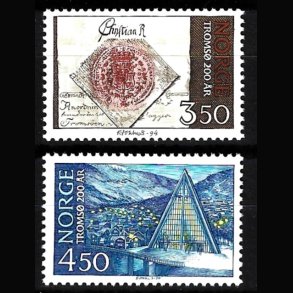 Norge postfrisk AFA 1152-1153