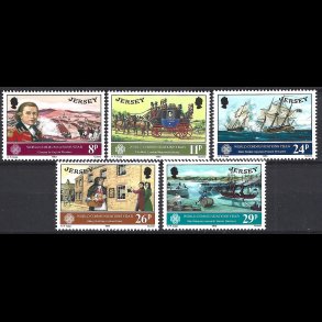 Jersey postfrisk AFA 293-297