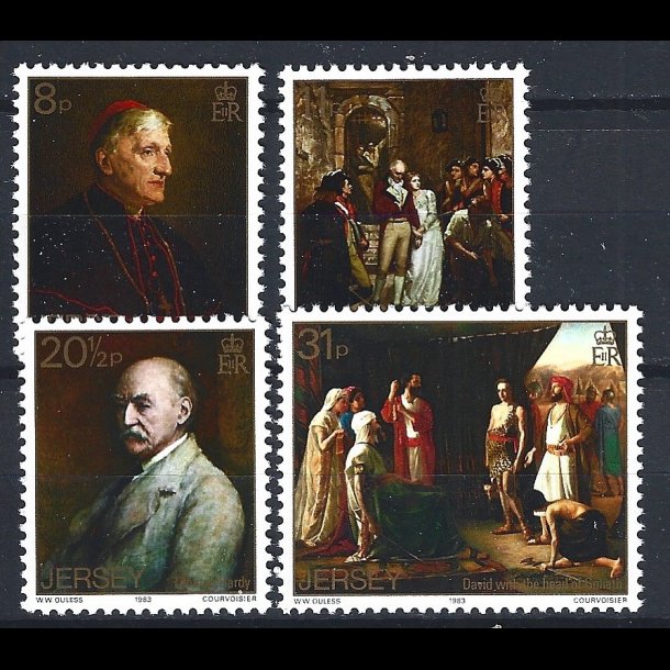 Jersey postfrisk AFA 299-302