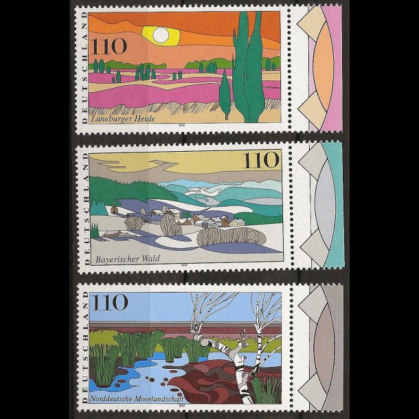 Vesttyskland Tyskland AFA nr. 2882-2884