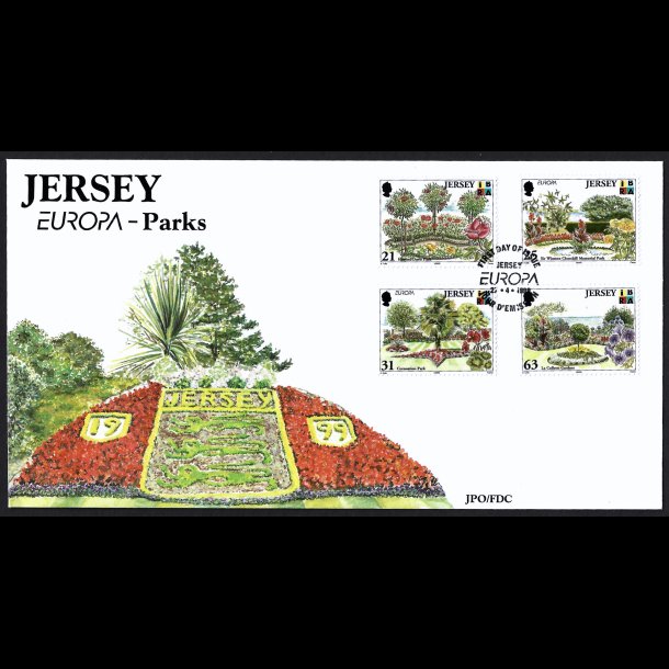 Jersey AFA 874-877 FDC