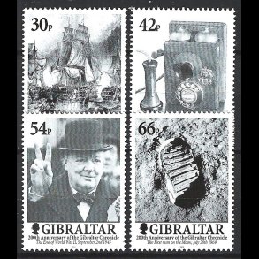 Gibraltar postfrisk AFA 971-974