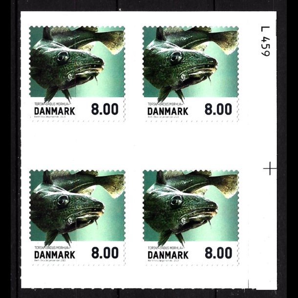 Danmark postfrisk marginalblok L1459