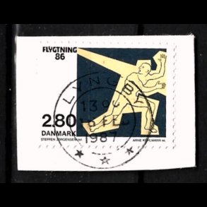 Brevklip m/bystempel Lyngby - 145