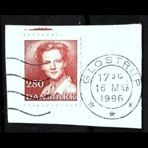 Brevklip m/bystempel Glostrup - 149