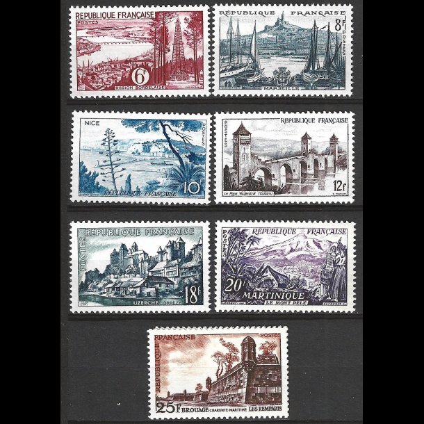 Frankrig postfrisk AFA 1072-1078