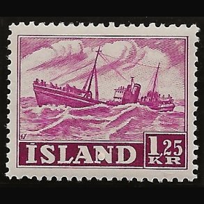 Island AFA 277 postfrisk