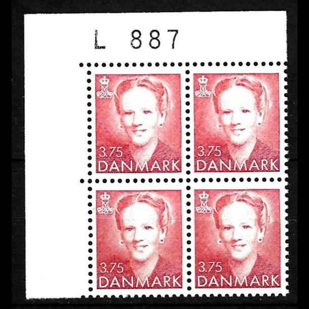 Danmark postfrisk marginalblok L887