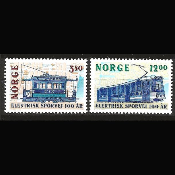 Norge postfrisk AFA 1161-1162