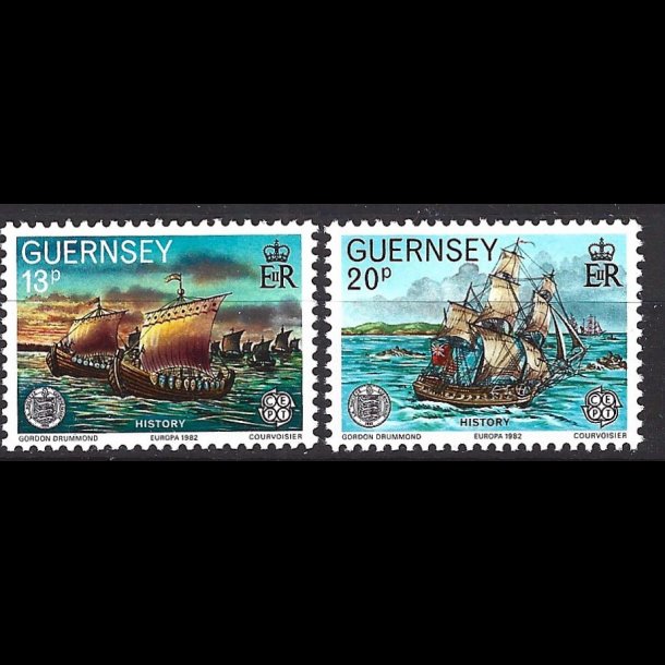 Guernsey postfrisk AFA 242-243