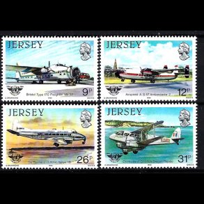 Jersey postfrisk AFA 320-323