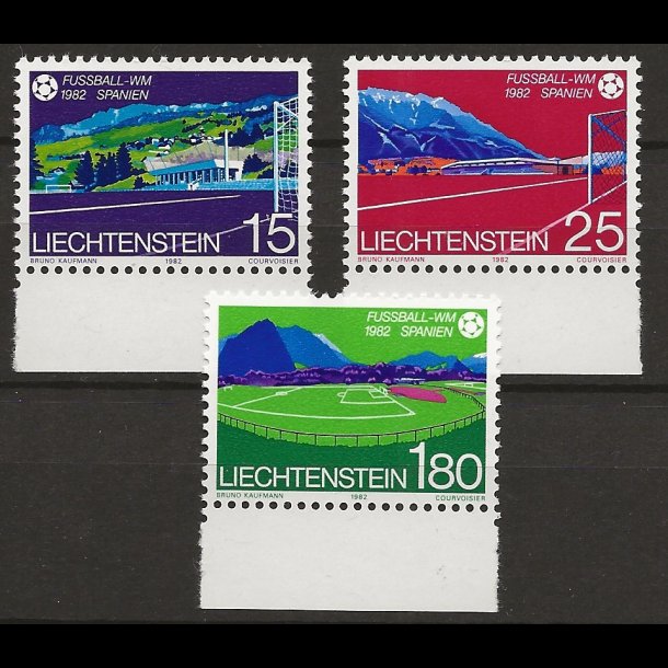 Liechtenstein postfrisk AFA nr. 793-795