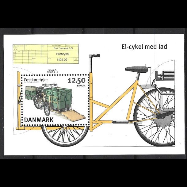 Danmark miniark postfrisk AFA 1742A