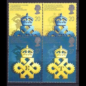 England postfrisk AFA 1395-1398 parstykker