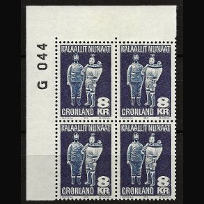 Gr�nland marginalblok postfrisk G 044