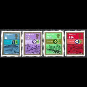 Guernsey postfrisk AFA 244-247