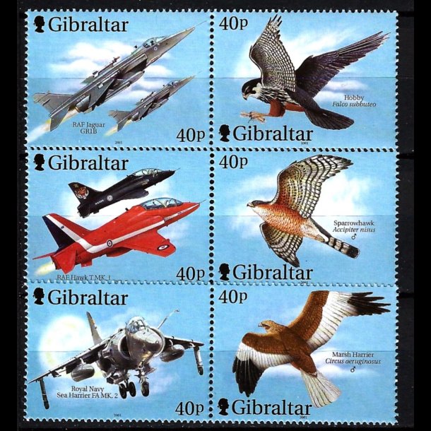 Gibraltar postfrisk AFA 977-982