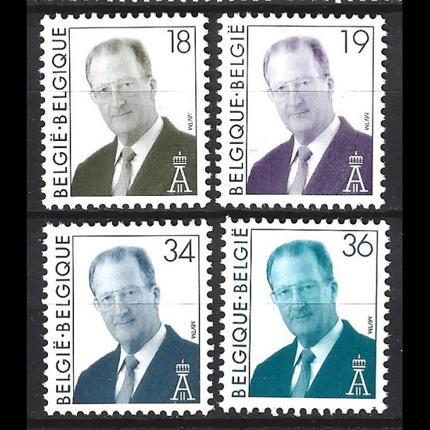 Belgien postfrisk AFA 2745+2746+2759+2784