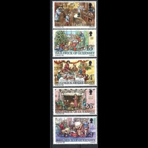 Guernsey postfrisk AFA 248-252