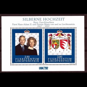 Liechtenstein 1992 AFA 1029-1030