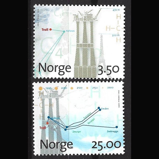 Norge postfrisk AFA 1209-1210