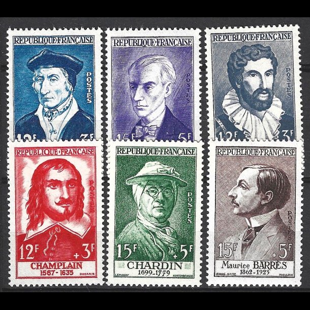 Frankrig postfrisk AFA 1102-1107