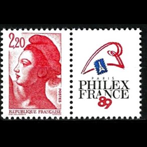 Frankrig postfrisk AFA 2583 m/vignet