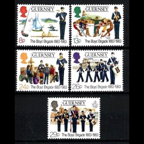 Guernsey postfrisk AFA 253-257