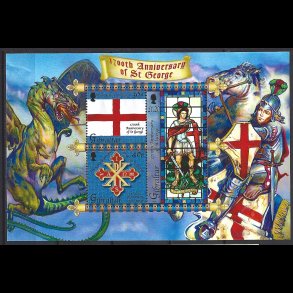 Gibraltar postfrisk AFA 1041-1043 miniark