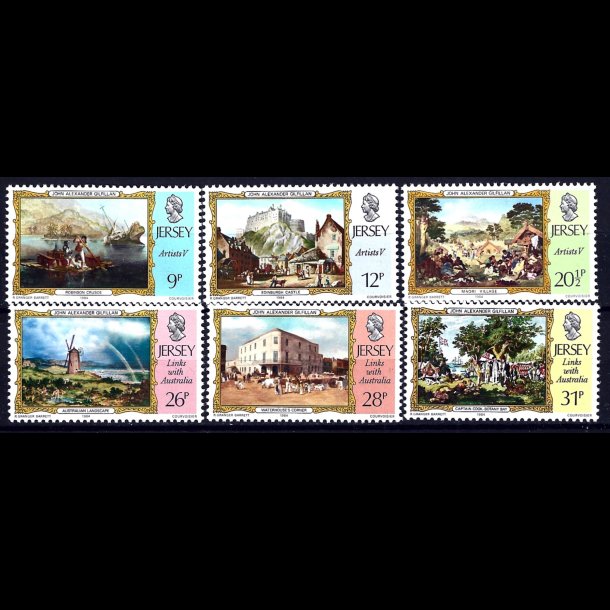 Jersey postfrisk AFA 324-329