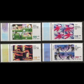 Vesttyskland Tyskland AFA nr. 2910-2913