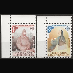 Liechtenstein postfrisk AFA nr. 810-811