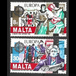 Malta postfrisk AFA 658-659