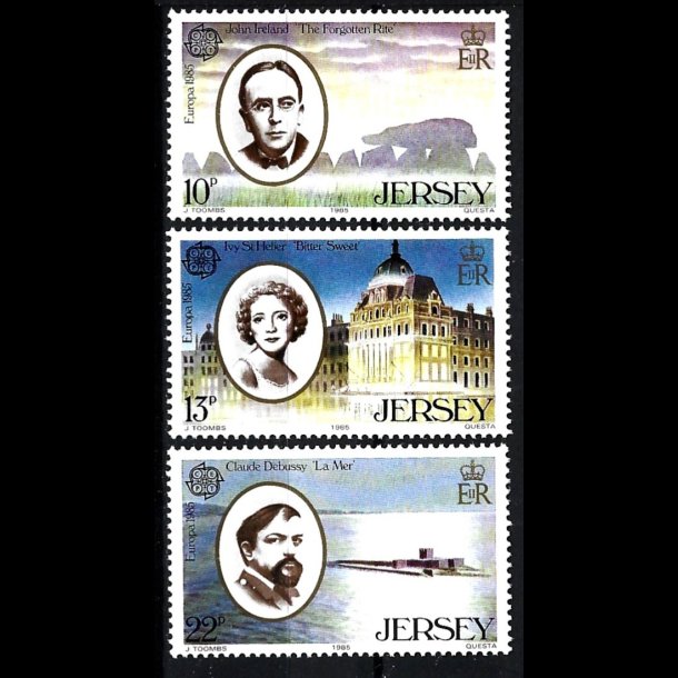 Jersey postfrisk AFA 337-339