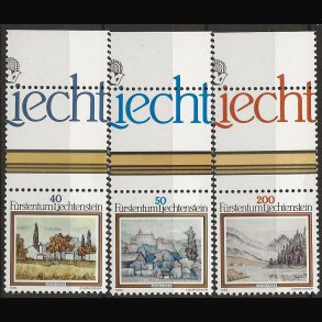 Liechtenstein postfrisk AFA nr. 815-817