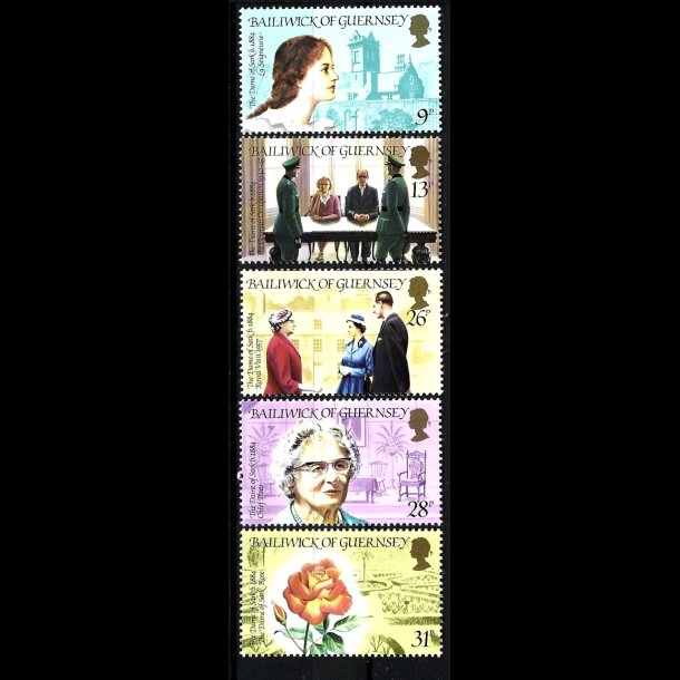 Guernsey postfrisk AFA 272-276